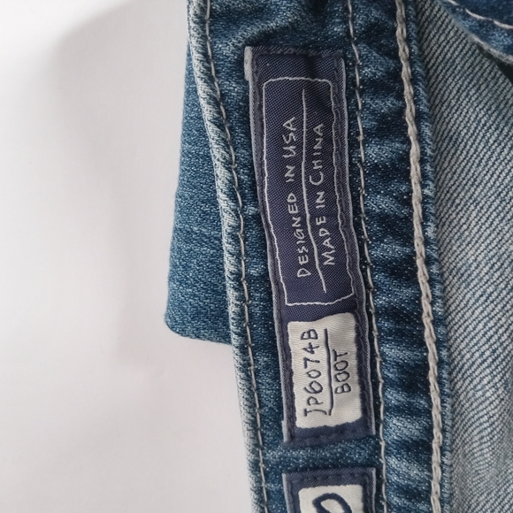 MISS‎ ME WOMEN'S BLUE JEANS SIZE 30 WAIST MEASURES 15.5" ACROSS VGC - Picture 6 of 9